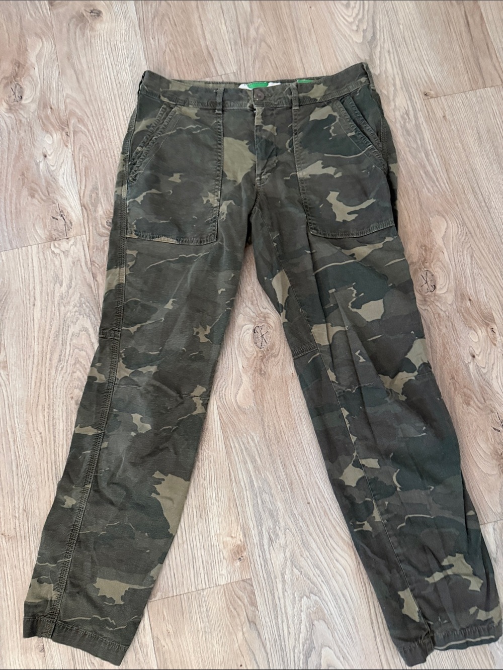 Women’s Camo Utility Pants - Olive Camo